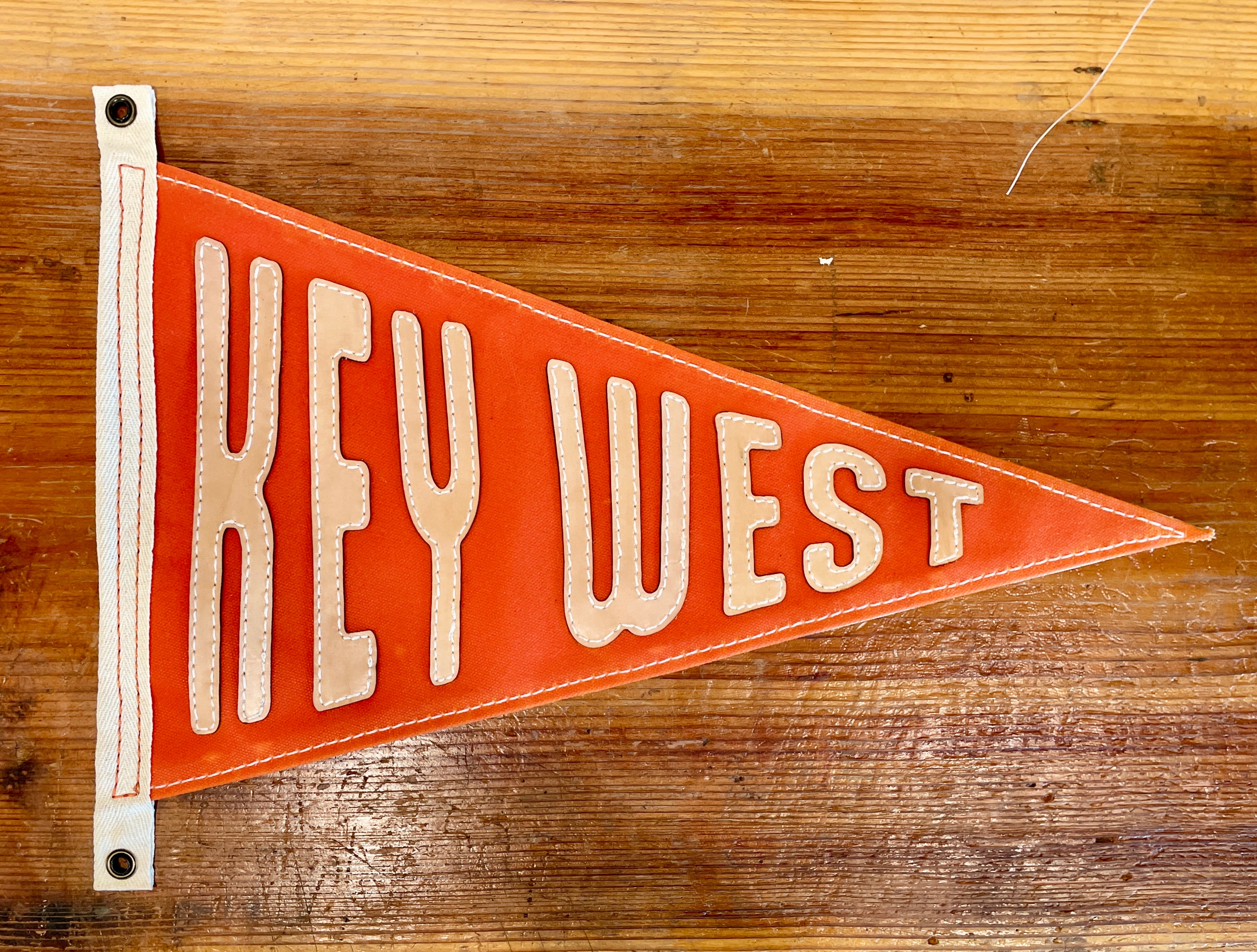 Key West Burgee (C. Woodcock & Co. X Sluice Works)