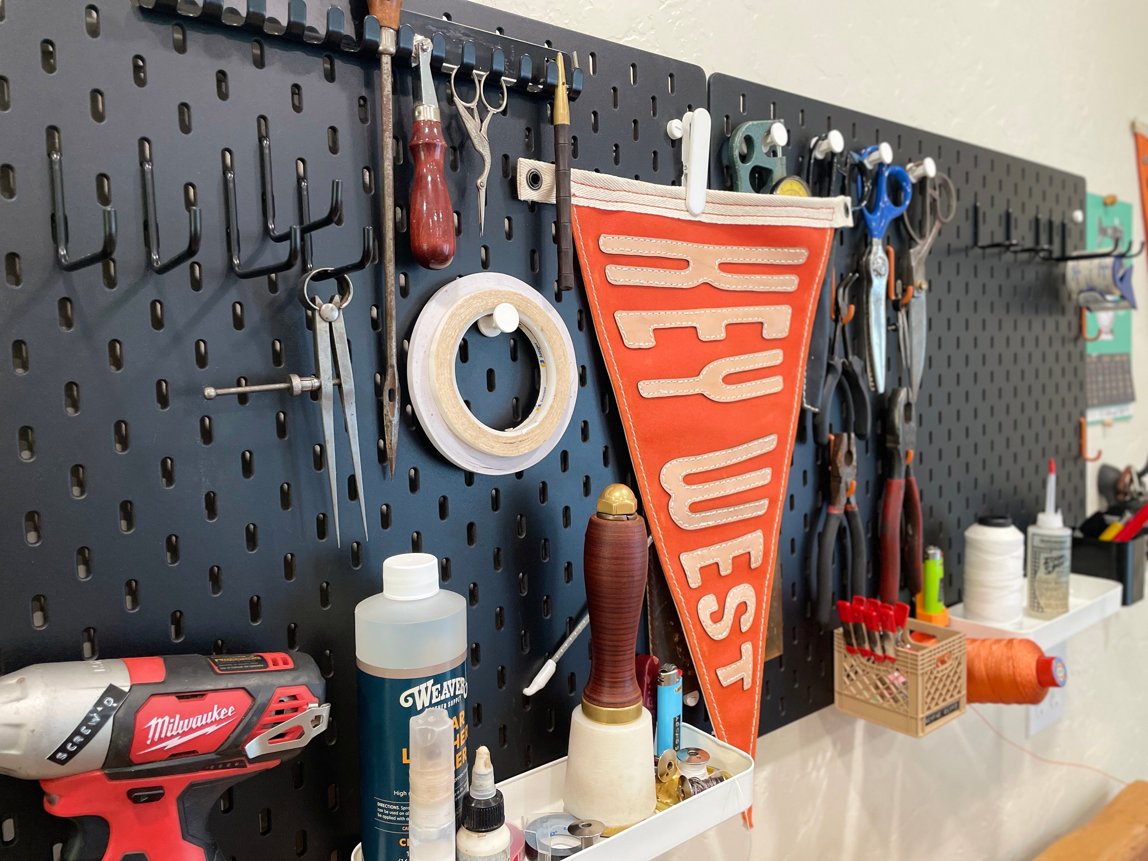 Key West Burgee (C. Woodcock & Co. X Sluice Works)