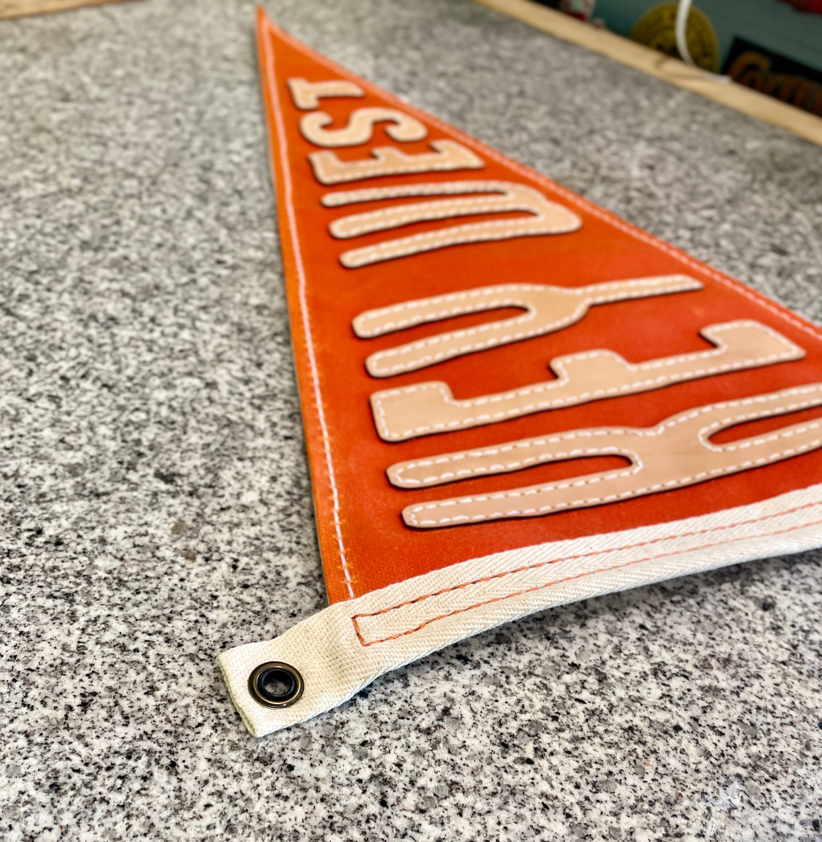 Key West Burgee (C. Woodcock & Co. X Sluice Works)