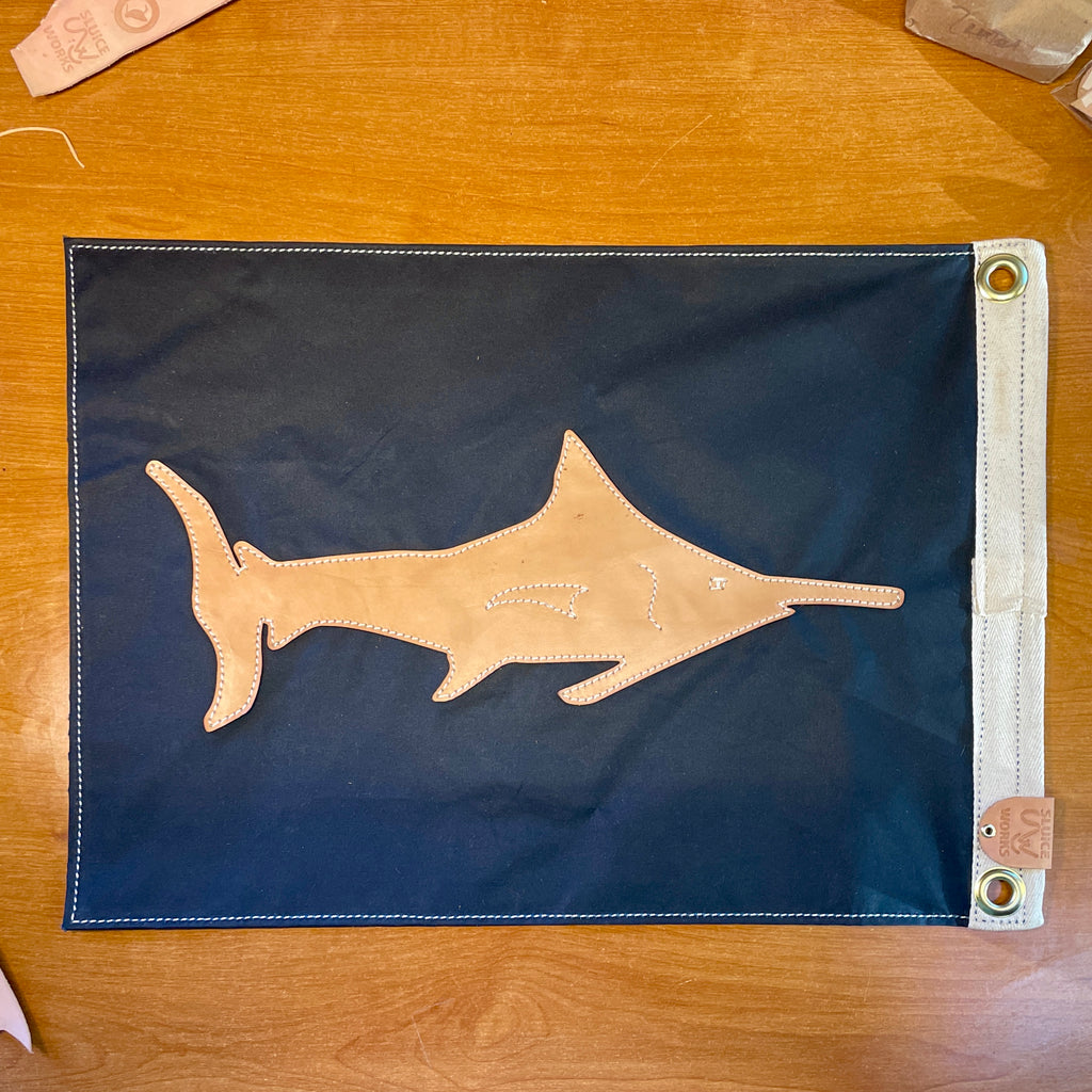 Blue Marlin Catch Flag
